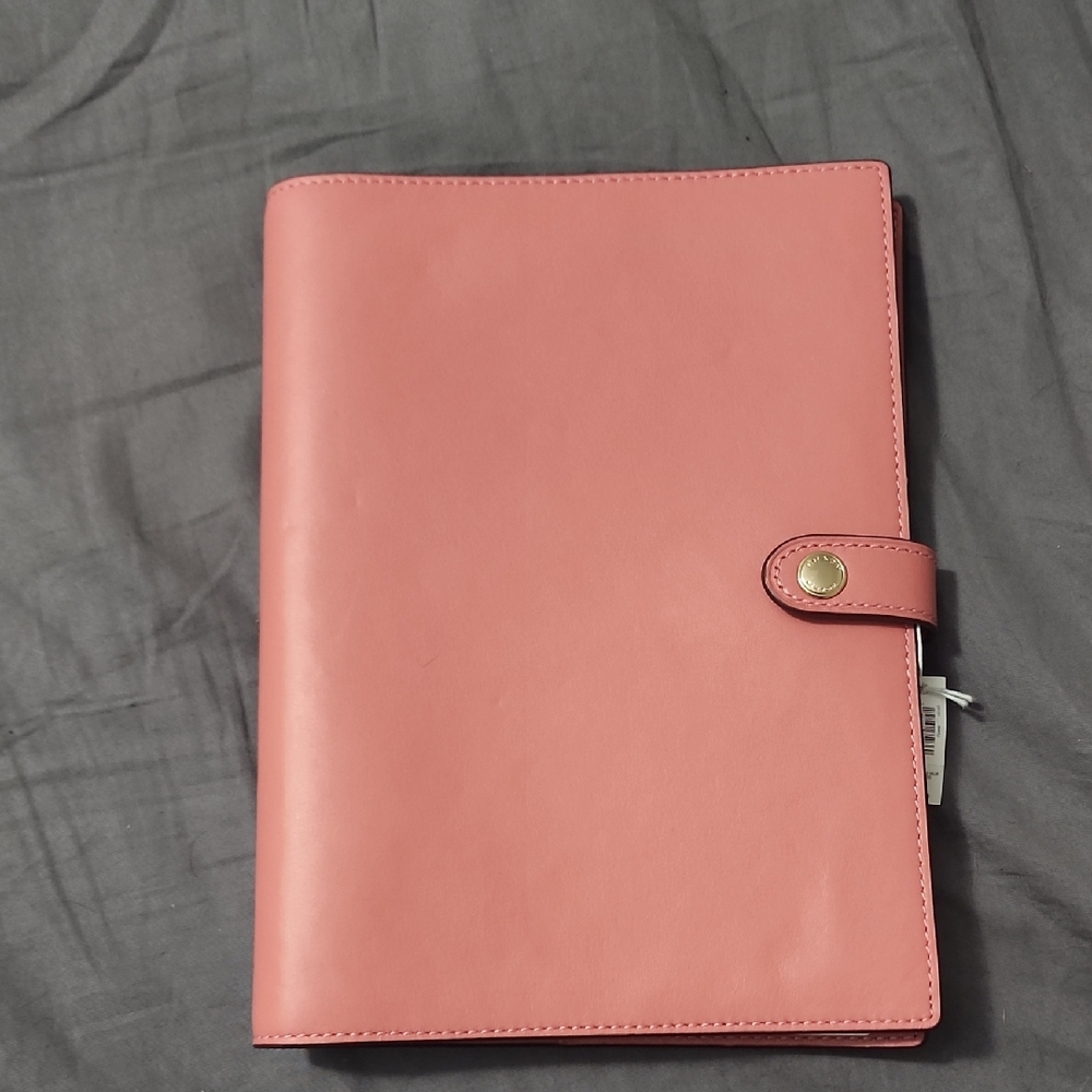 Coach Coral Leather Organizer